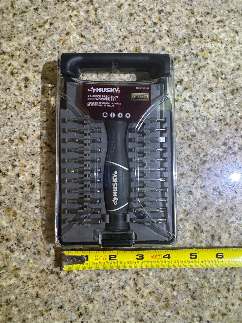 Husky 23-Piece Precision Screwdriver Set - Black